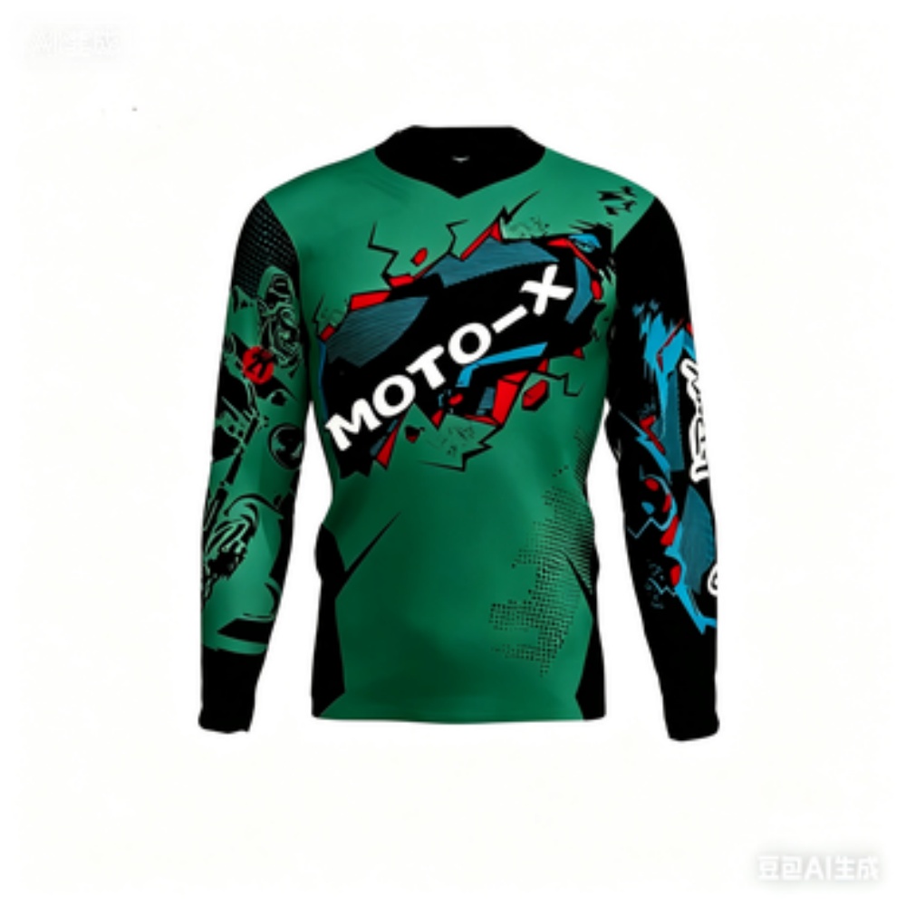 MOTO-X-thema sporttop met lang - Cycling recensie en prijs