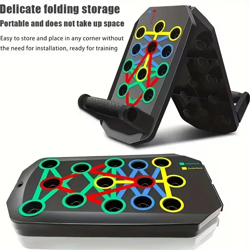 Draagbare, multifunctionele pu - Push Up Board Foldable Multi Function recensie en prijs