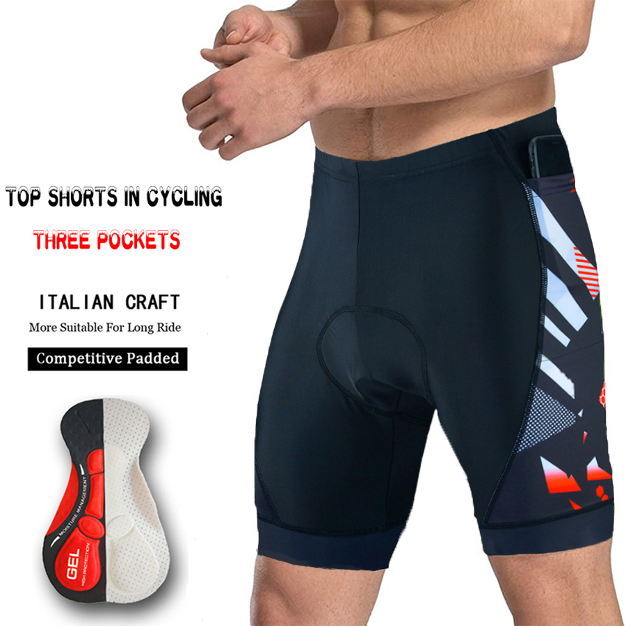 Drie Pocket Fietsbroek Fiets P - Padded Cycling Shorts 5D Gel recensie en prijs